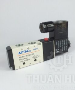 Cấu tạo phía trước của van điện từ khí nén AIRTAC 4V210-08