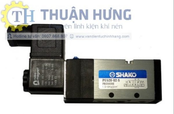 Van Điện Từ Khí Nén SHAKO PU520-02-S