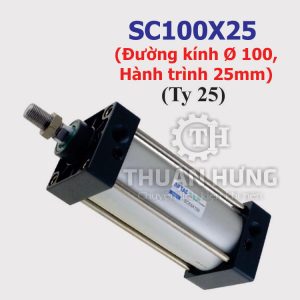 Xi Lanh Khí Nén SC100x25