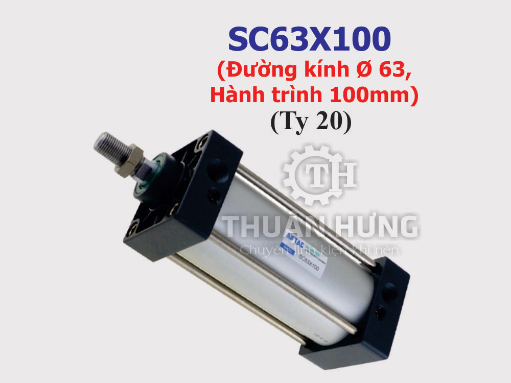 Xi lanh khí nén Airtac SC63x100