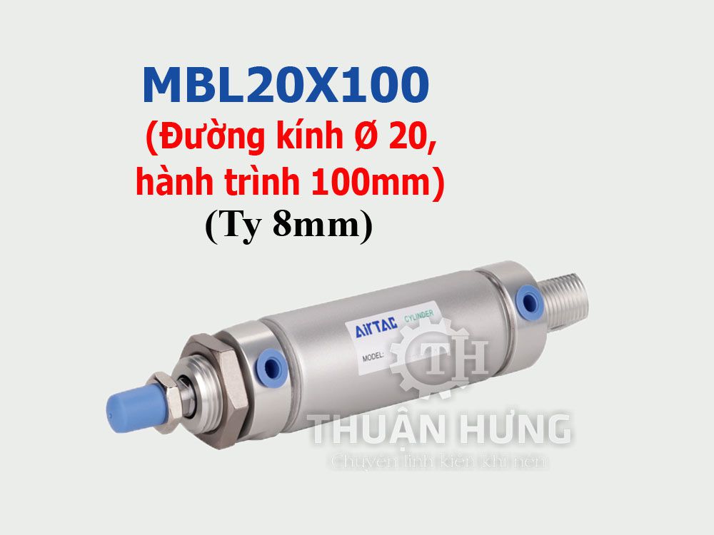 Xi lanh khí nén AIRTAC MBL20X100