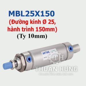 Ben hơi khí nén Airtac MBL25x150