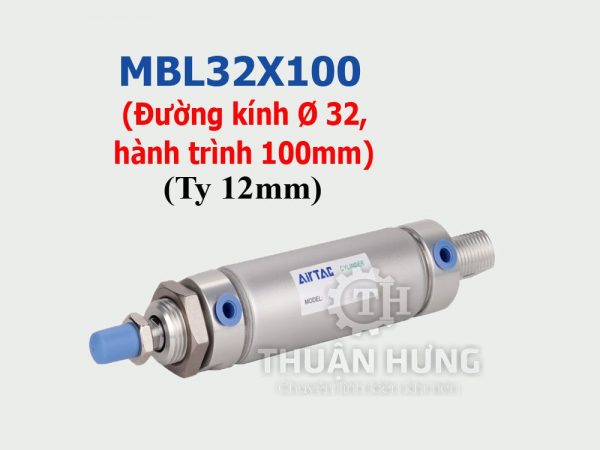 Xi lanh khí nén Airtac MBL32x100
