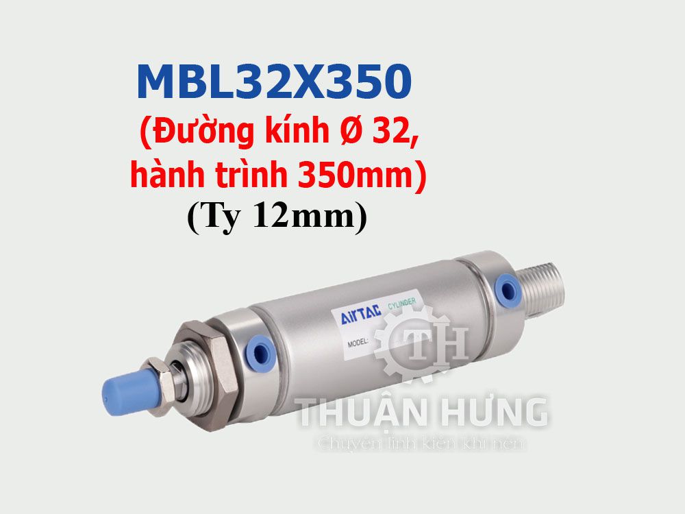 Xi lanh khí nén Airtac MBL32x350