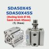 Xi lanh khí nén Airtac SDA50x45 và SDA50x45S
