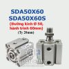 Xi lanh khí nén Airtac SDA50x60 và SDA50x60S
