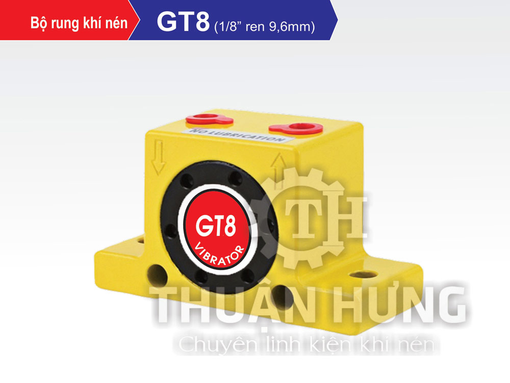 Búa Rung Khí Nén GT8 (Bộ Rung Khí Nén GT8, 1/8″ Ren 9,6mm)
