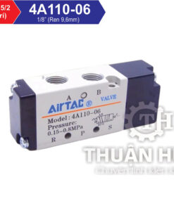 Van kích hơi khí nén 5/2 AIRTAC 4A110-06