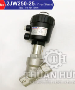 Mặt trước của van xuyên khí nén Airtac 2JW250-25