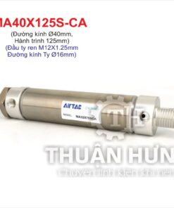 Ben hơi khí nén Airtac MA40X125SCA