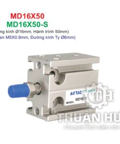 Ben hơi khí nén Airtac MD16X50 và MD16X50S