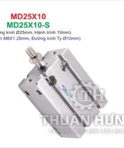 Ben hơi khí nén Airtac 25X10 và MD25X10S