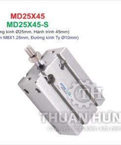 Ben hơi khí nén Airtac 25X45 và MD25X45S