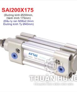 Xi lanh khí nén Airtac SAI200x175