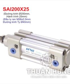 Xi lanh khí nén Airtac SAI200x25