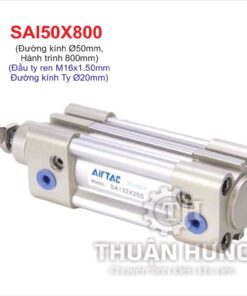 Ben hơi khí nén Airtac SAI50x800