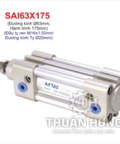 Ben hơi khí nén Airtac SAI63x175