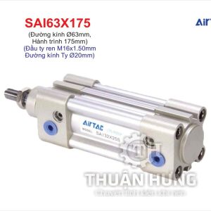 Ben hơi khí nén Airtac SAI63x175