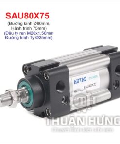 Ben hơi khí nén Airtac SAU80x75