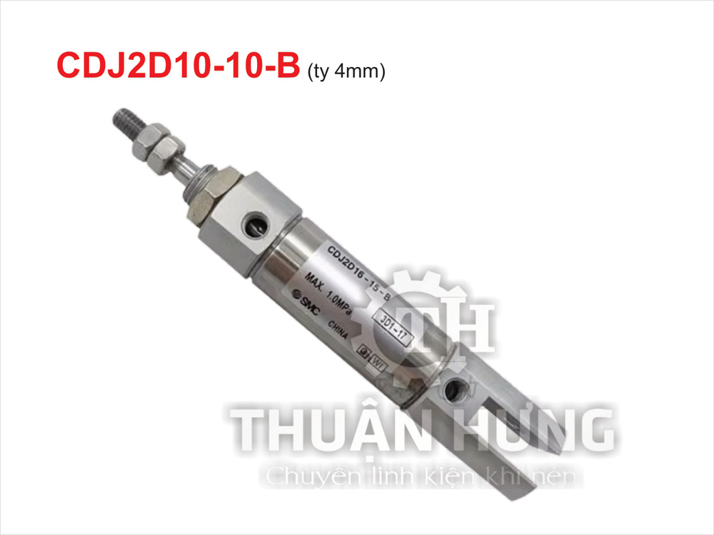 Xi lanh khí nén mini SMC CDJ2D10-10-B