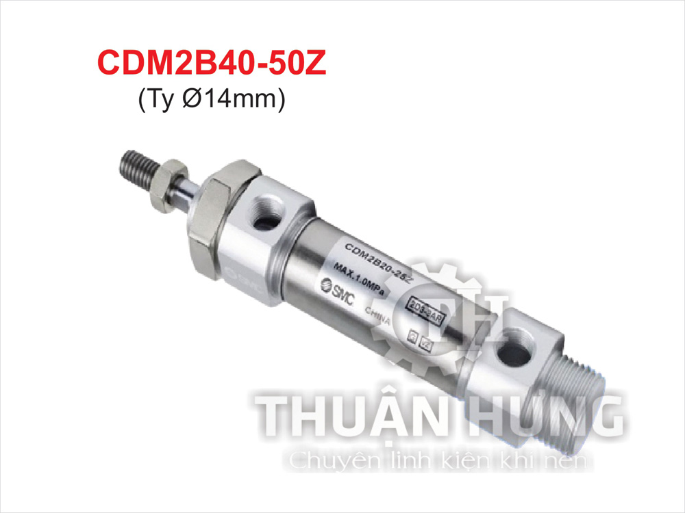 Xi lanh khí nén SMC CDM2B40-50Z