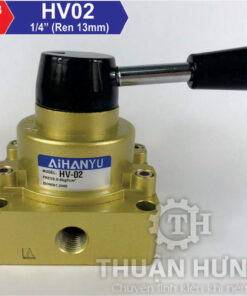 Cổng A của van gạt tay HV02 ren 13mm