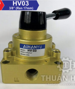 Cổng A của van gạt tay HV03 ren 17mm