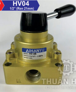 Cổng A của van gạt tay HV04 ren 21mm