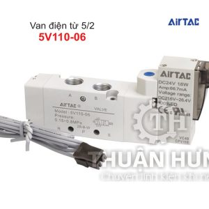 Van điện từ khí nén Airtac 5V110-06