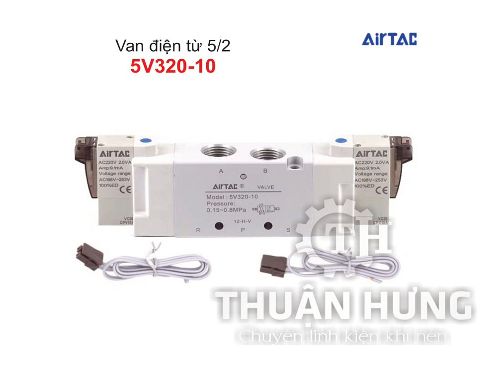 Van điện từ khí nén Airtac 5V320-10