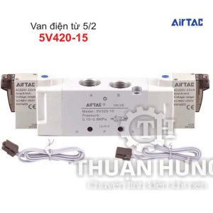 Van điện từ khí nén Airtac 5V420-15