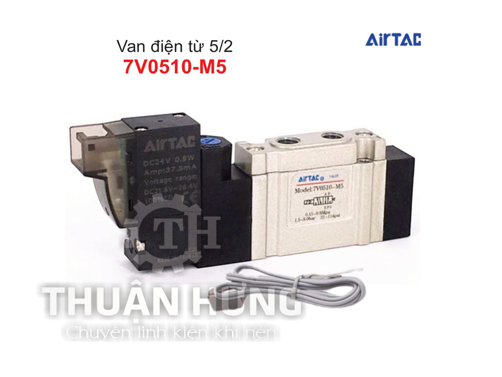 Van điện từ khí nén Airtac 7V0510-M5