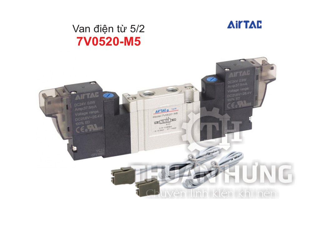 Van điện từ khí nén Airtac 7V0520-M5