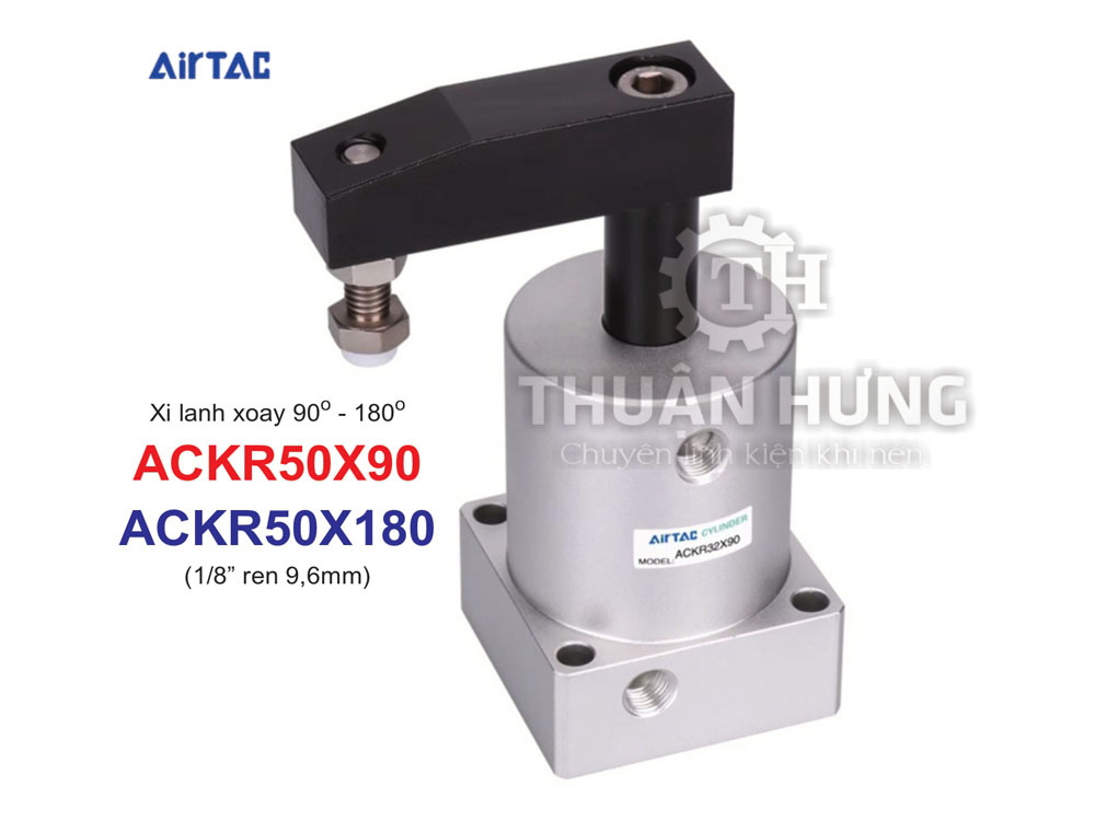 Xi lanh xoay khí nén Airtac ACKR50X90 và ACKR50X180
