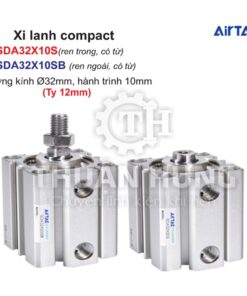 Xi lanh compact Airtac SDA32X10S và SDA32X10SB