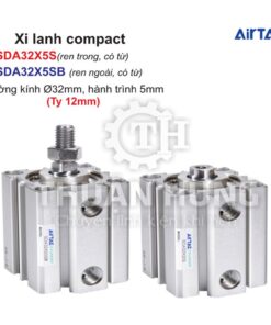 Xi lanh compact Airtac SDA32X5S và SDA32X5SB