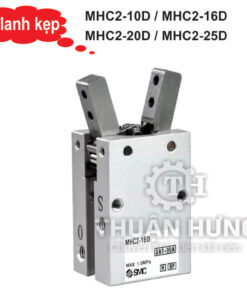 Mặt trước xi lanh kẹp MHC2-10D, MHC2-16D, MHC2-20D, MHC2-25D
