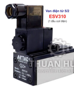 Mặt trước van điện từ khí nén 5/2 Airtac ESV310