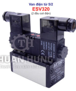 Mặt trước van điện từ khí nén 5/2 Airtac ESV430