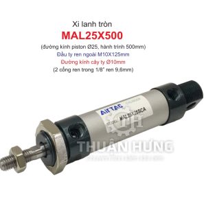 Xi lanh tròn MAL25X500