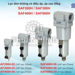 Bộ lọc khí nén áp cao SKP SAF400H-04 (áp suất 20kg, ren 21)