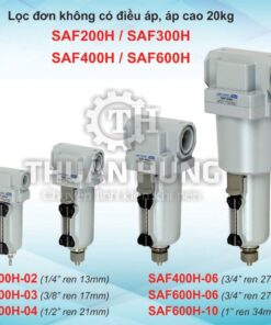 Bộ lọc khí nén áp cao SKP SAF600H-06 (áp suất 20kg, ren 27)