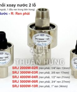 Khớp nối xoay nước SKP SRJ2000W-02R ren phải 13mm