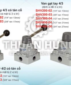 Van gạt tay khí nén SKP SHV300-03