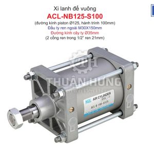 Xi lanh khí nén KCC ACL-NB125-S100