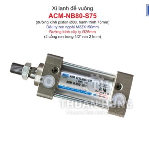 Xi lanh khí nén KCC ACM-NB80-S75