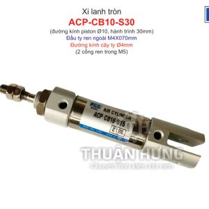 Xi lanh khí nén ACP-CB10-S30