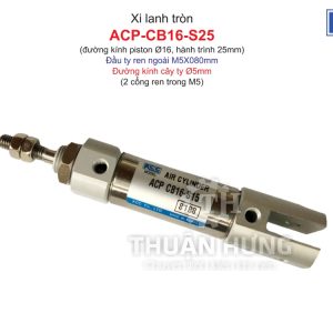 Xi lanh khí nén ACP-CB16-S25