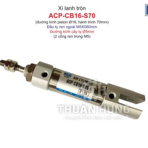 Xi lanh khí nén ACP-CB16-S70