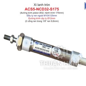 Xi lanh khí nén KCC ACS5-NCD32-S175